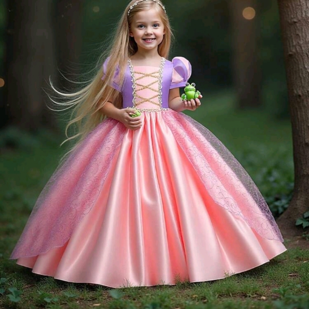 Enchanting Princess Costume - Pink and Purple